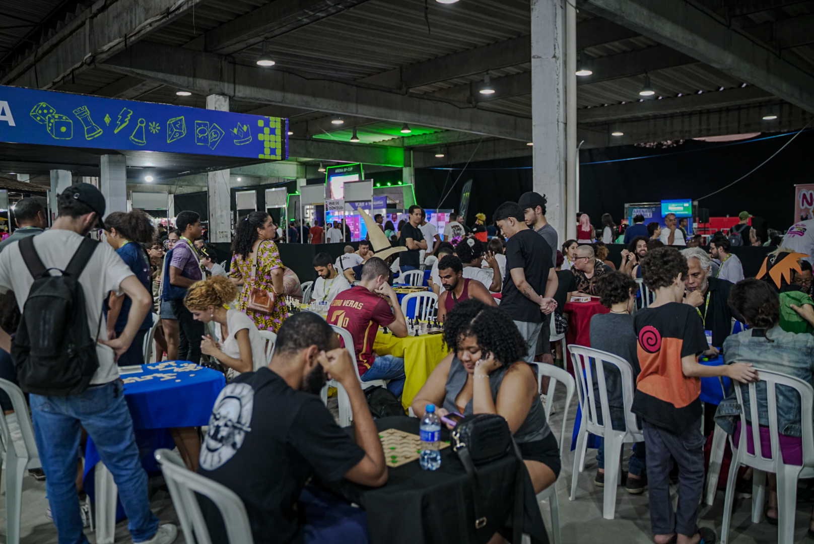Salão de jogos de mesa